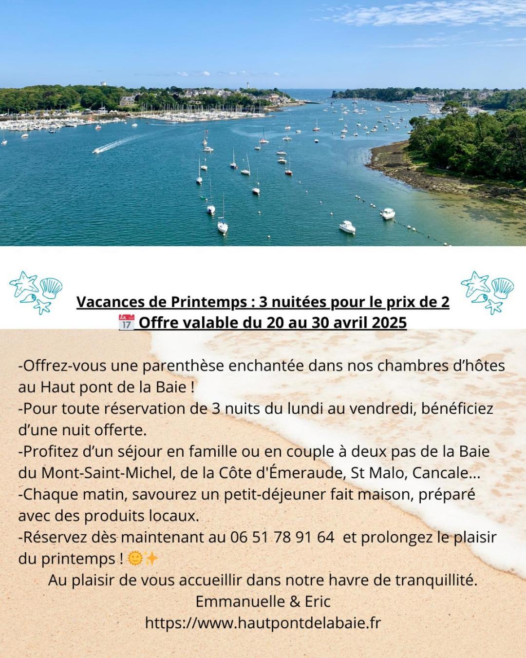 Le Haut Pont De La Baie Mont-Dol Exterior foto